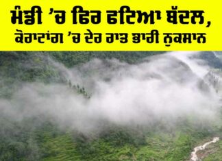 Mandi Cloudburst News