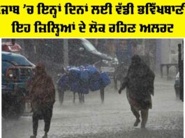 Punjab Weather Alert