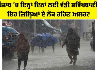 Punjab Weather Alert