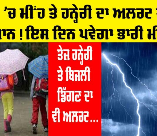 Punjab Weather Update