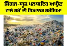 Single Use Plastic Pollution