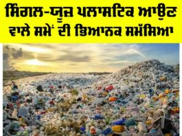 Single Use Plastic Pollution
