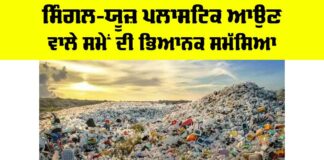 Single Use Plastic Pollution
