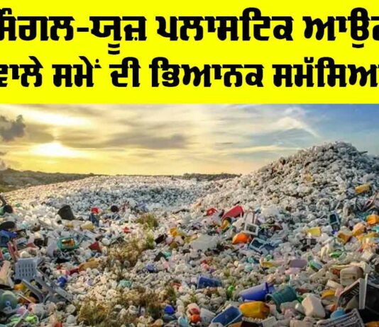 Single Use Plastic Pollution