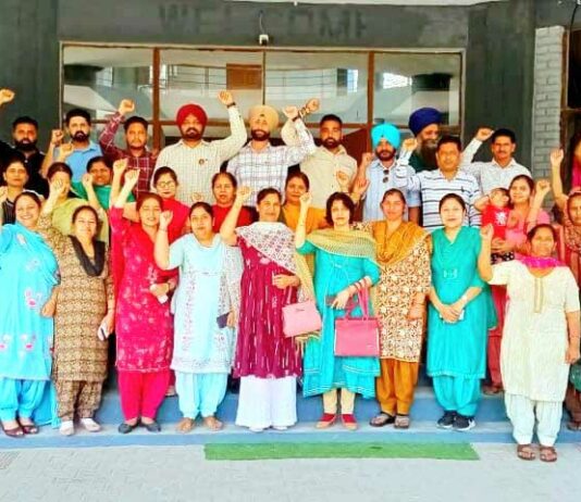 Sunam Teacher Protest