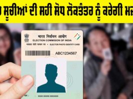 Voter List Update India