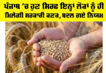 Wheat Distribution