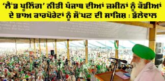 Land Pooling Policy