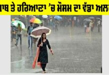 Haryana Rainfall Alert