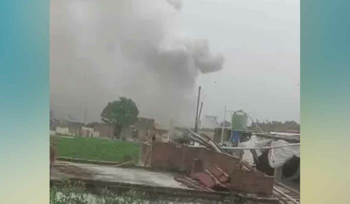 Lucknow Firecracker Factory Blast