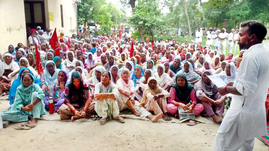NREGA Workers Protest