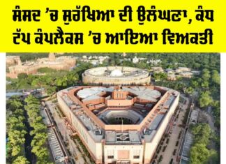 Parliament Security Breach