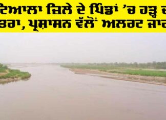Flood Threat Patiala