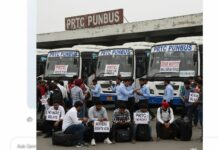 Punjab bus Strike
