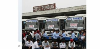Punjab bus Strike