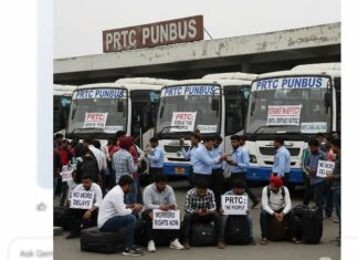Punjab bus Strike