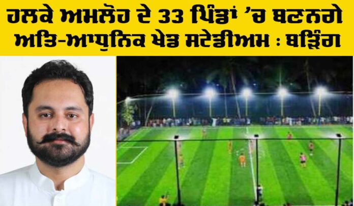 Amloh New Sports Grounds