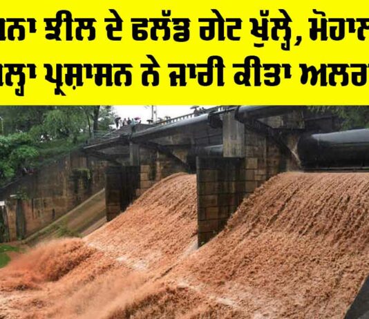 Sukhna Lake Flood Gate