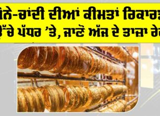 Gold-Silver Price Today