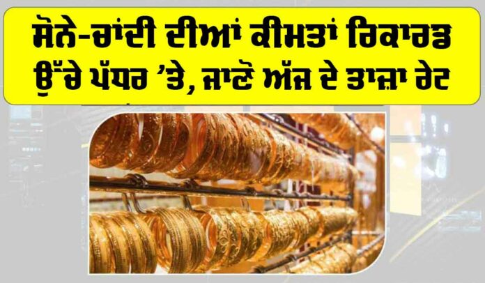 Gold-Silver Price Today