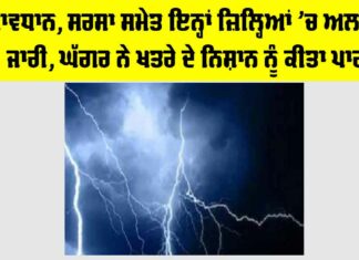 Haryana Weather Alert