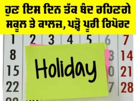 Holiday Punjab