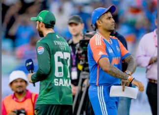 India Pakistan Handshake Controversy