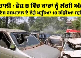 Mohali Fire News