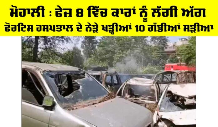 Mohali Fire News