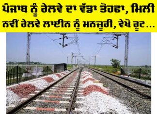 Mohali Rajpura Rail Line