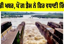 Pong Dam News