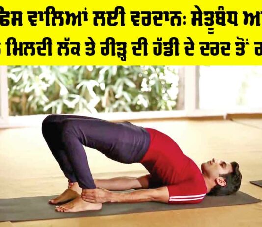 Setu Bandhasana Benefits