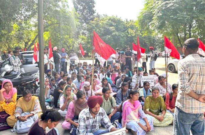Student Protest Punjab