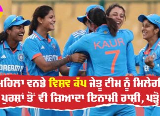 Women’s ODI World Cup 2025 Prize Money