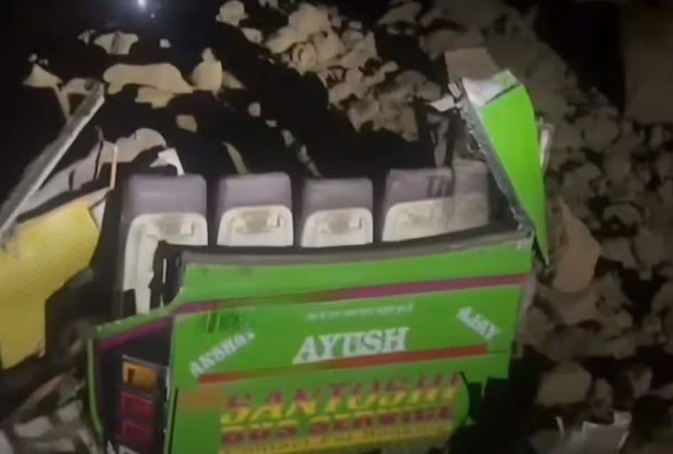 Himachal Bus Landslide: