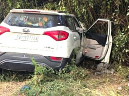 Car Accident: ਕਾਰ ਦਰੱਖ਼ਤ ਨਾਲ ਟਕਰਾਈ, ਔਰਤ ਸਣੇ ਦੋ ਦੀ ਮੌਤ Car Accident