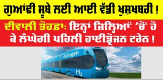 First Hydrogen Train
