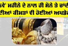 Gold-Silver Price Today