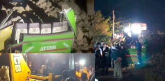 Himachal Bus Landslide