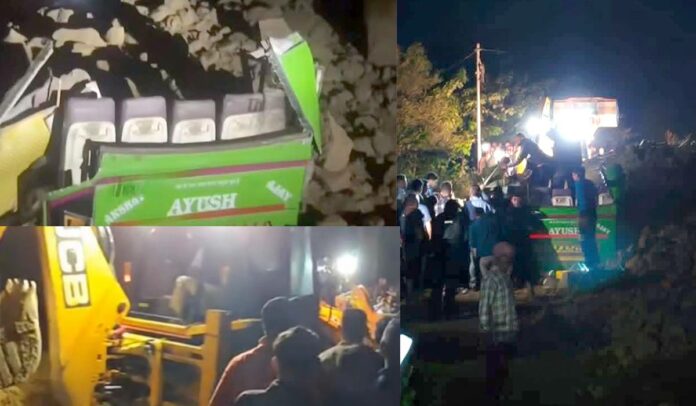 Himachal Bus Landslide
