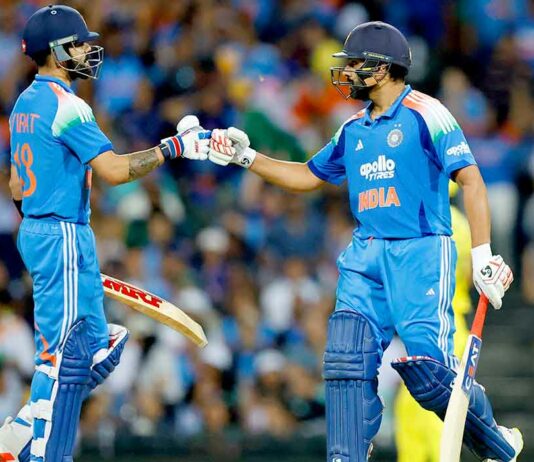 IND vs AUS: ਰੋਹਿਤ ਦੇ ਸੈਂਕੜੇ, ਕੋਹਲੀ ਦੇ ਰਿਕਾਰਡ ਨਾਲ ਜਿੱਤਿਆ ਭਾਰਤ IND vs AUS