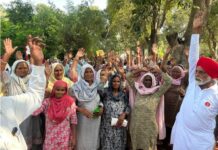 NREGA Workers Protest