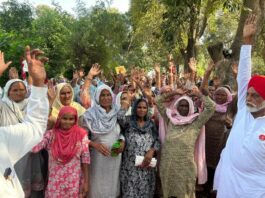 NREGA Workers Protest
