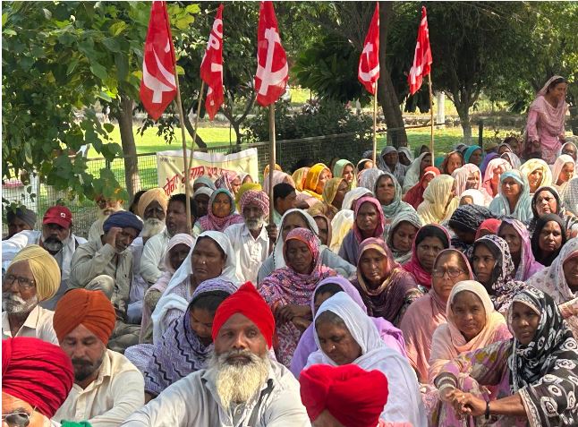 NREGA Workers Protest