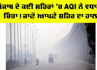 Punjab AQI Levels