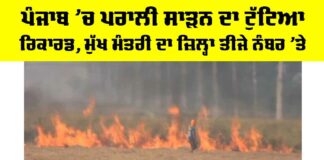 Punjab Stubble Burning