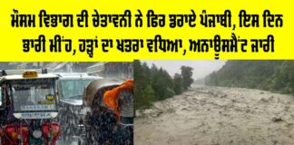 Punjab Weather Alert