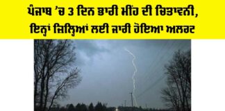 Punjab Weather Alert