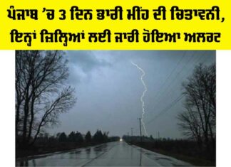 Punjab Weather Alert