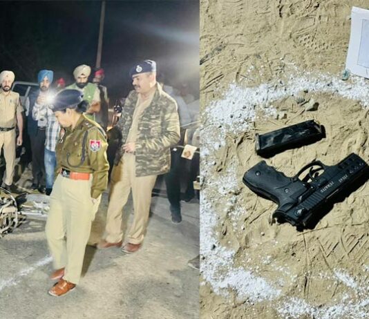 Police Encounter: ਮੁਕਾਬਲੇ ਦੌਰਾਨ ਪ੍ਰਭ ਦਾਸੂਵਾਲ ਗੈਂਗ ਦੇ 3 ਗੁਰਗੇ ਹਥਿਆਰਾਂ ਸਮੇਤ ਕਾਬੂ Police Encounter